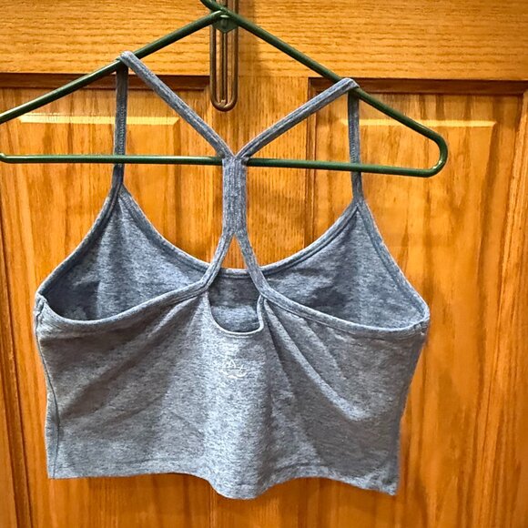 Beyond Yoga Spacedye Slim Racerback Cropped Tank Serene/Hazy Blue - XL - Picture 3 of 5